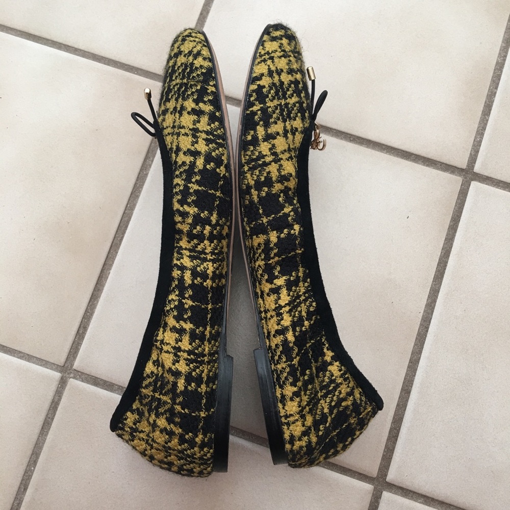 ✅ Sam Edelman Yellow Flats Shoes size 7.5